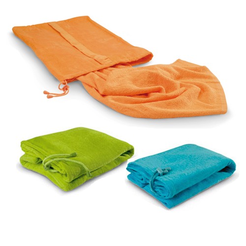 New beach towel with - towel, bag