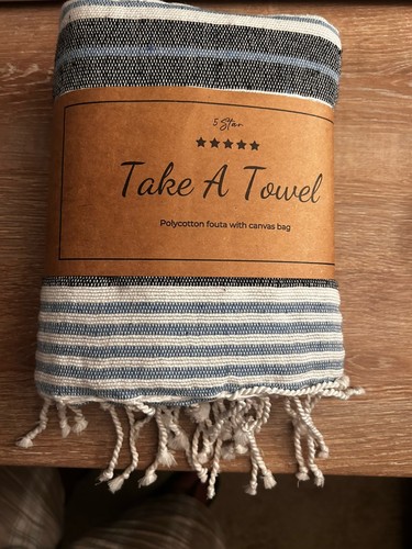 Take towel cotton grey - towel,