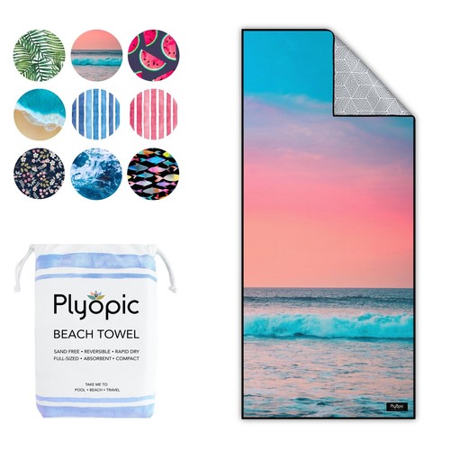 Sand free beach towel - sand,