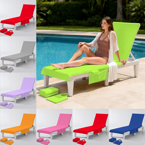 Beach chair lounger microfiber - lounger,