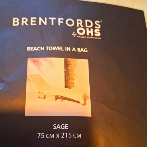 Brentfords beach towel - brentfords,