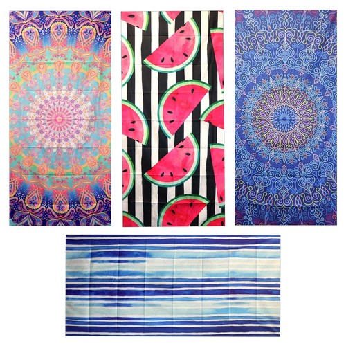 Large beach towel microfibre - beach,