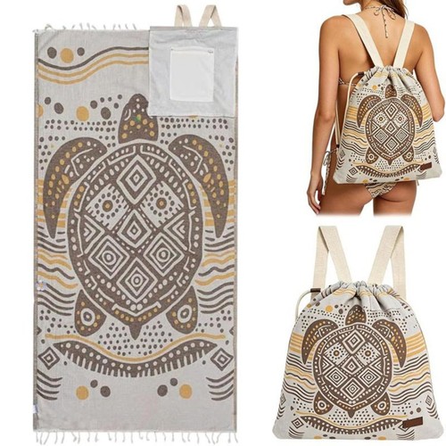 Beach towel bag - in,