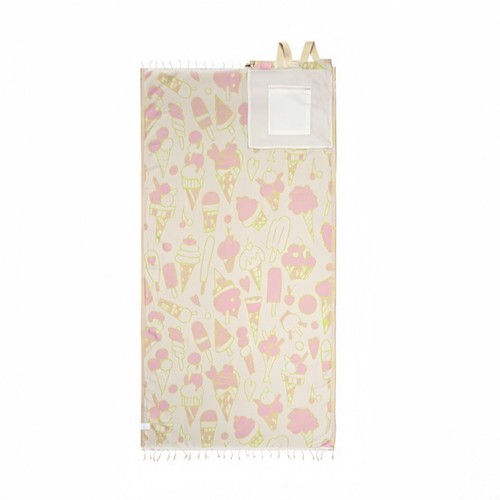 Convertible beach towel - towel, bag