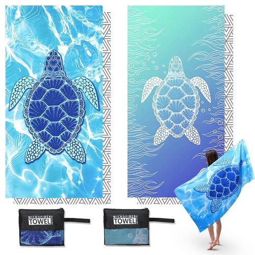 Pack microfibre beach towels - beach,