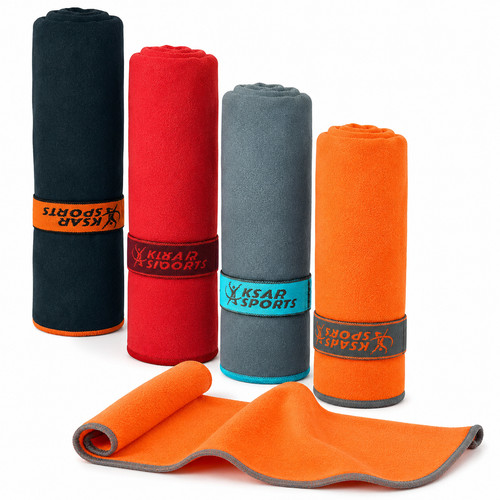 Microfiber towel 180x90cm - microfiber,